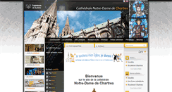 Desktop Screenshot of cathedrale-chartres.org